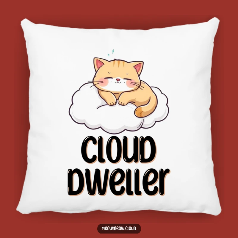 Funny Cat Cloud Pillow: Add Cozy Serenity to Your Home Decor