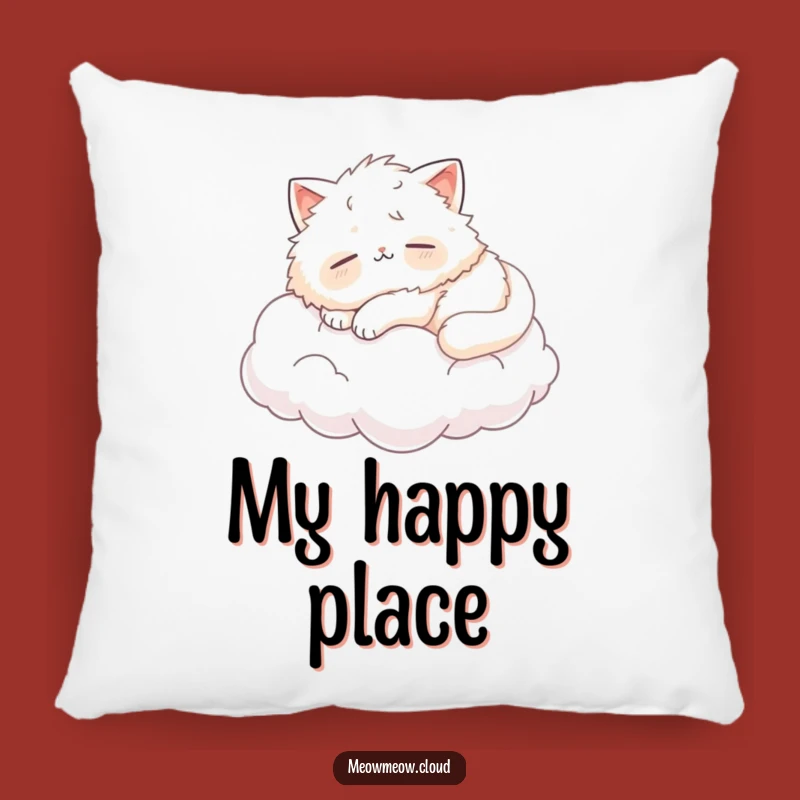 Funny Napping Cat Cloud Pillow: Cozy Comfort for Sleepy Souls